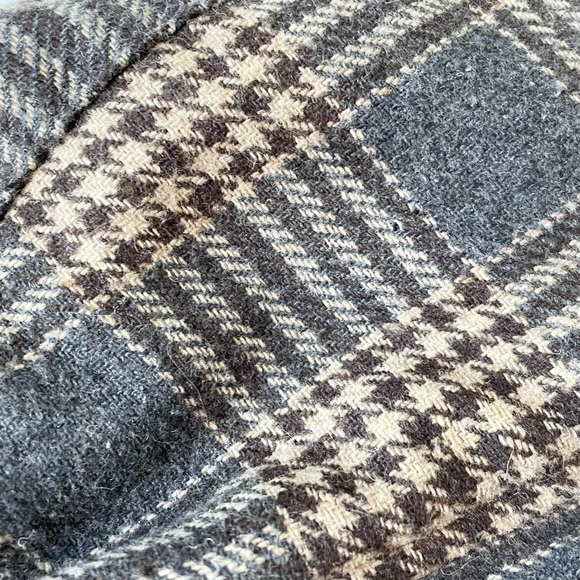 Plaid Faux Fur Lined Trapper Hat - Picture 10 of 11